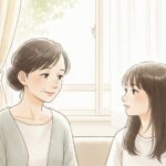 親子の会話母親と娘